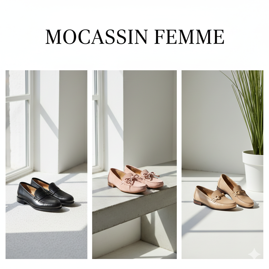 Mocassin Femme